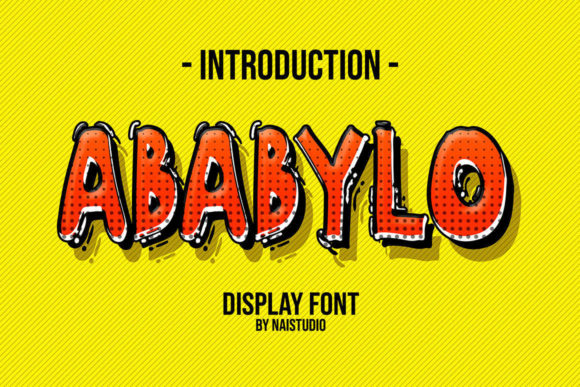Ababylo: A Playful Display Font
