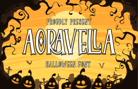 Aoravella: A Bold Font for Clear Campaigns