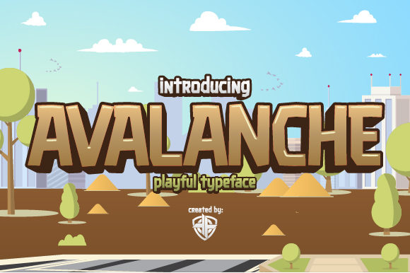Avalanche Font: A Playful Touch for Business Branding