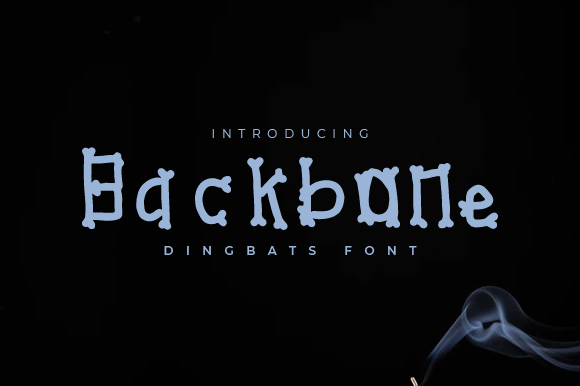 Backbone: A Creative Display Font