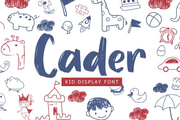 Cader: A Joyful Display Font