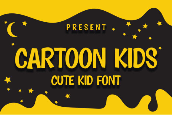Cartoon Kids Font for Creative Makers