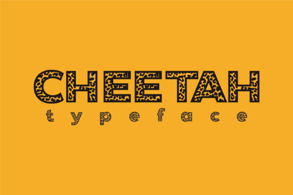 Cheetah: A Bold Display Font