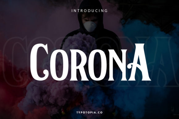 Corona: A Bold Display Font