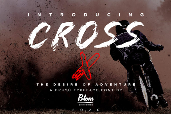 Cross X: A Bold Display Font