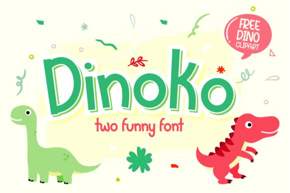 Dinoko Font: Playful Typography for Web Design