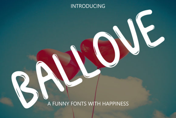 Discover Ballove: A Simple Display Font