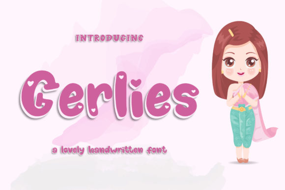 Gerlies: A Stylish Display Font
