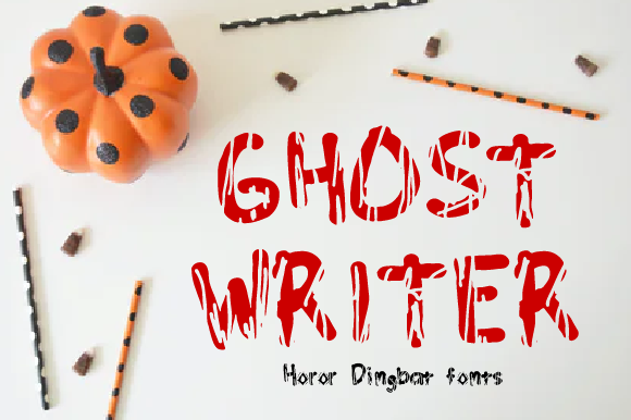 Ghost Writer: A Bold Display Font