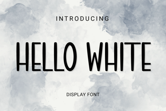 Hello White: A Clean Font for Business Clarity