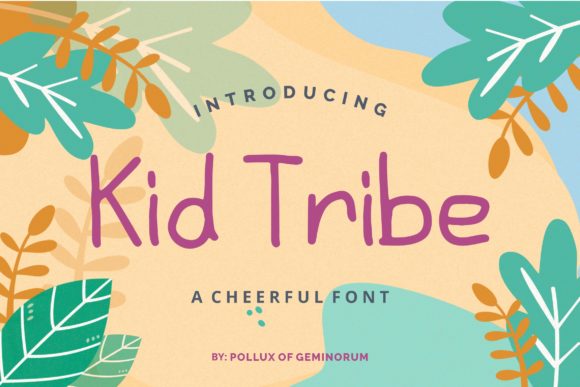 Kid Tribe Font for Web Design