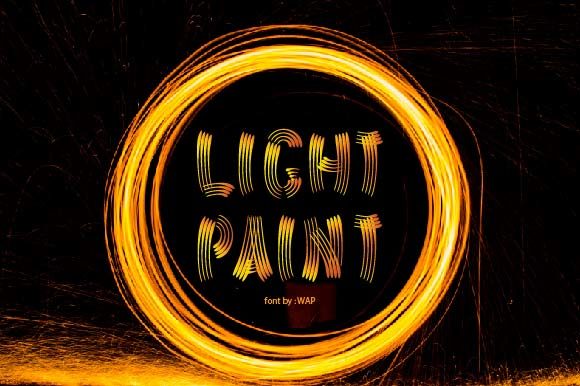 Light Paint Font Review