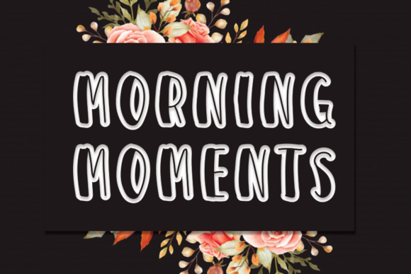 Morning Moments Font for Creative Campaigns