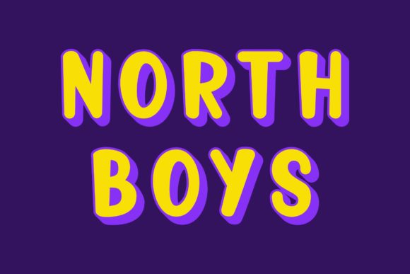 North Boys Font: Bold & Versatile