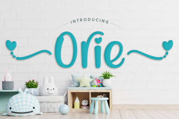 Orie Font: A Friendly Display Typeface