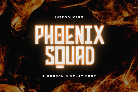Phoenix Squad: A Bold Typeface for Creative Projects