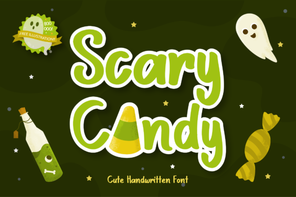 Scary Candy: A Playful Display Font