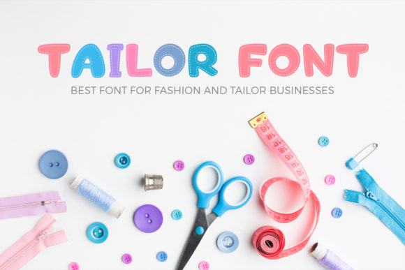 Tailor: A Sweet, Chunky Display Font
