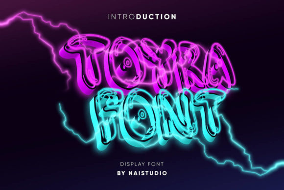 Toyra: A Playful Display Font