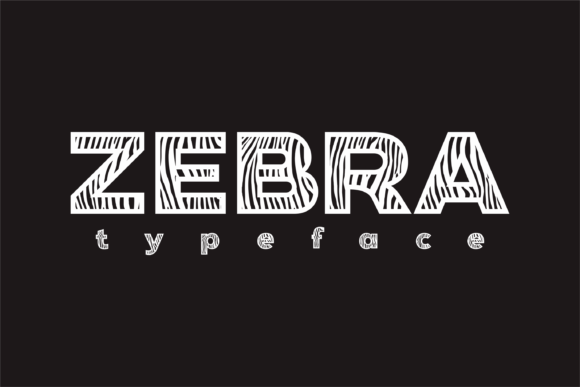 Zebra: A Bold Display Typeface